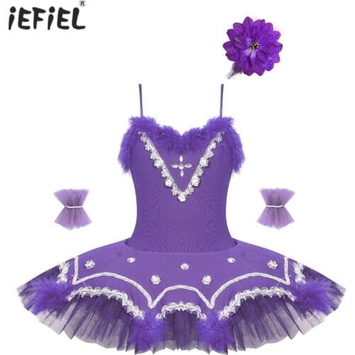 Professional Ballet Costume Classic Ballerina Ballet Tutu For Child Kid Girl Princess Pancake Tutu Dance Ballet Dress Girl Party