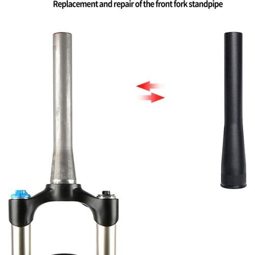 Mountain Bike Bicycle Shock Absorber Front Fork 28.6*39.8mm Tapered Riser Head Tube Aluminum Alloy front fork upper tube stem