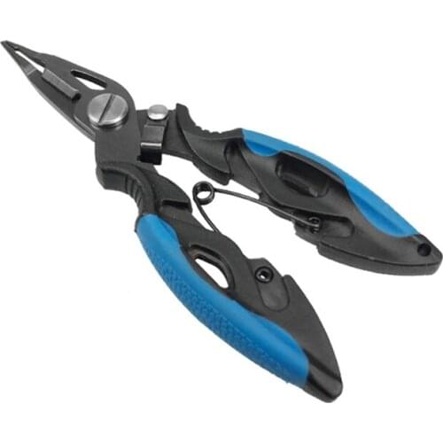 Stainless Steel Fishing Pliers Scissors Line Cutter Braid Cutter Hook Remover Outdoor Tackle Tool Accessories