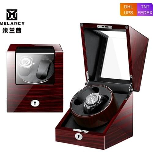 Automatic Watch Winder Carbon Fiber Watches Box Jewelry Display Storage Case Organizer Watches Accessories