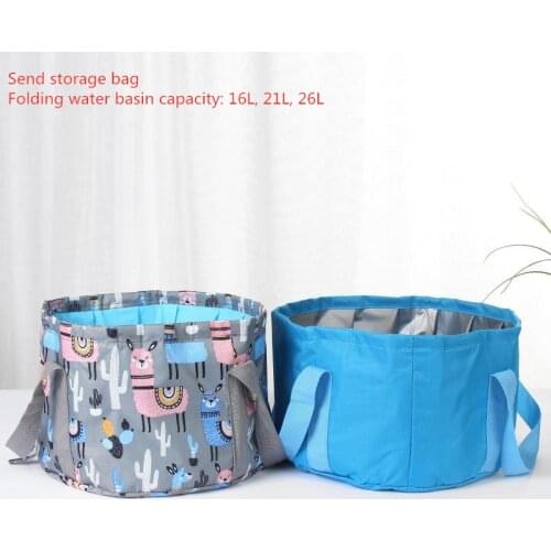 Travel Folding Sink Camping Sink Fishing Bucket Folding Sink Foot Sink Toilet Spa Foot Bath Bucket folding laundry tub