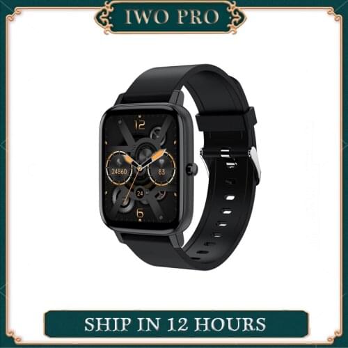IWO PRO 2021 H80 smart watch Heart rate monitoring men and women sports tracker fashion smart bracelet for ios Android