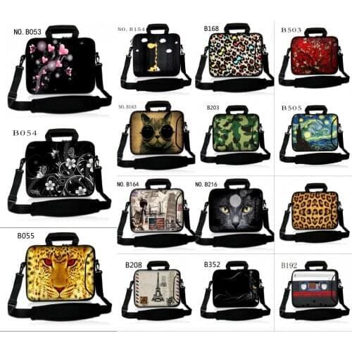 Laptop Messneger Briefcase Neoprene 10 12 13 14 15 17 15.6 13.3 11.6 inch Notebook Chromebook Carry Bag Case For Macbook Acer HP