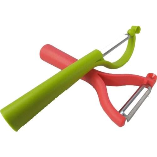 Tupperware Cucumber-Potato Peeler and Side To rob, paring knife, Peeler Universal Peeler red + Green Professional peeler