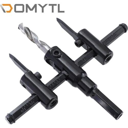 1pc Drill Bit Adjustable Round Hole Cutting Woodworking Hole Cutter Reaming Tool