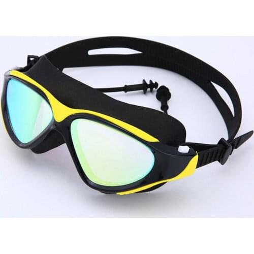 2021 Professional swimming goggles Adult Waterproof UV Protection Anti fog adjustable Diving Glasses swim glasses