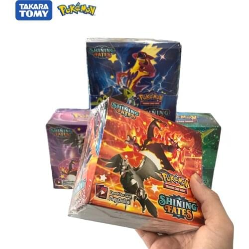 360PCS TOMY Pokemon Shining Fates Cards Game GX EX VMAX Transaction Collectible Cards Board Game Feyenoord Battle Carte Shining