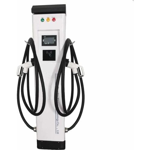 43kw AC commercial ev charger for Electric Vehicles with OCPP1.6 tesla car