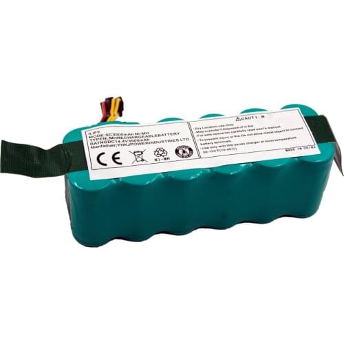 GTF 14.4V SC 3500mAh Rechargeable Battery for Ecovacs CR120 Dibea Panda X500 X580 Kk8 Haier Sweeping Robot NI-MH Cleaner Battery