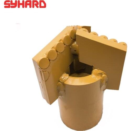 Tapper of well water well rock geology coal field diamond PDC 3wings 4wings coreless compact Drag bit rock drill bit