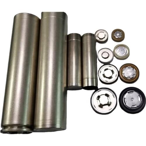 Cylinder Battery Case 18650 21700 26650 32650 4680 Battery Case With Anti-Explosive Cap And Insulation O-ring