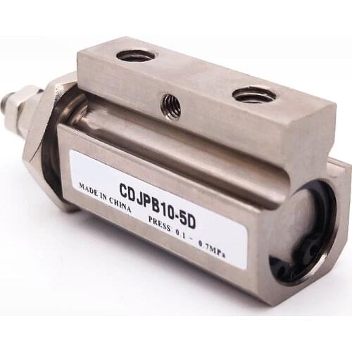 CJPB type single acting spring return bore 6mm/10mm/15mm stroke 5/10/15/mm micro pneumatic cylinder