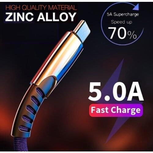 Micro USB Data Sync Braided Type-c Fast Charging Phone Cable For LG G3 G5 G6 K7 K8 K10 Q7 2017 2018 Stylo 4 5 Q60 K20 K30 2019