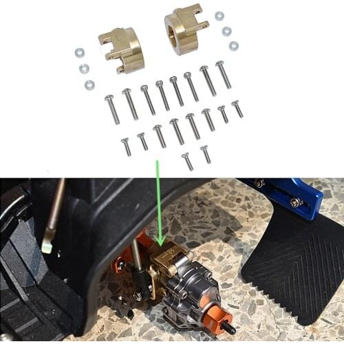 TRAXXAS TRX6 BENZ G63 TRX-4 Copper porous position adjustable shock absorber height rear gearbox connection code