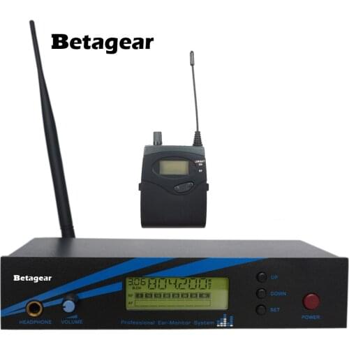 Betagear 300iemg2 G2 In-ear monitor personal iem Professional Stage Audio System 1 Transmitter 1 Receiver ear monitoring systems