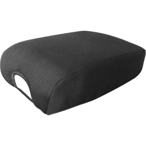 New Cover Car Center Armrest Cover Stitching PU Leather Surface Shell Trim Fit for 2014-2019 Dodge Charger