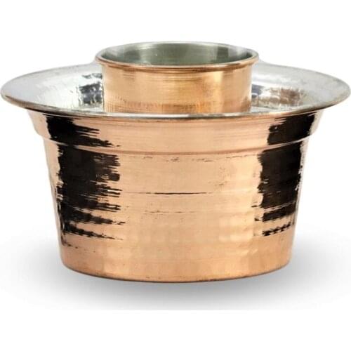 Morya Copper Greek Ouzo English Raki Crushed Wine Bottle Cooler Ice Packs Arab Nightcap Glass Cold Keeper Bar Accessories