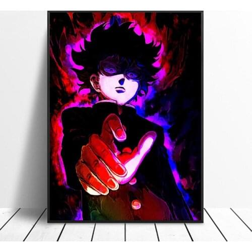Mob Psycho Art Canvas Poster Home Decor Painting No Frame