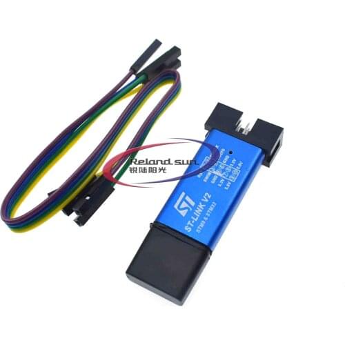 ST-Link V2 stlink mini STM8STM32 STLINK simulator download programming With Cover