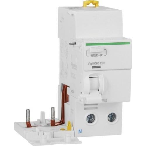 Vigi iC65 ELE Electronic Instantaneous Residual Current Action Protection Accessories (Class AC) 2P 63A 100mA 230V 50/60Hz