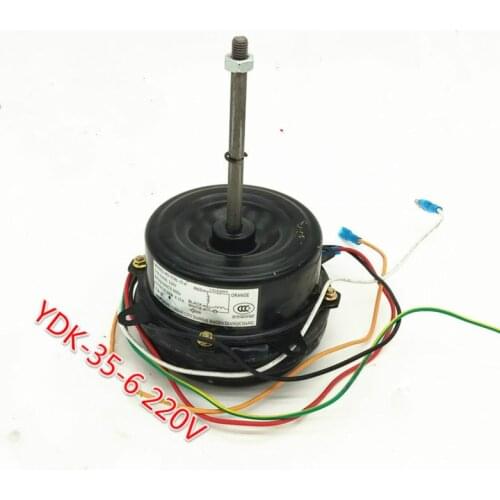 New Air conditioning parts outdoor machine motor YDK-35-6 220V cooling fan motor