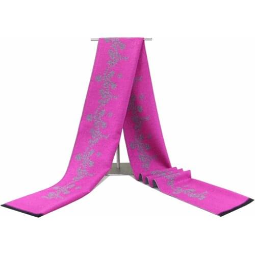 Winter Scarf High Quality Cashmere Shawls Lady Pashmina Print Scarves Women Thick Warm Blanket Wraps Print Brand Female Foulard