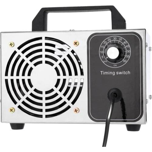 220v 24g/h Ozone Generator Portable Ozonator Machine Powerful Ozone Purifier Air Cleaner Deodorizer Sanitizer With Timing Switch