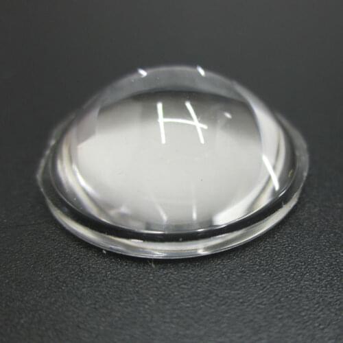 50pcs 23mm Optic Grade PMMA LED lens semi-circle Plano-convex LED Lenses For Lens Reflector