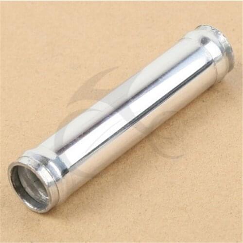 Aluminum Hose Adapter Joiner Pipe Connector Silicone 16mm 5/8" inch Length 76mm Motorcycle Accessories