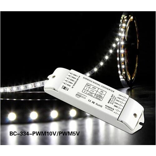 BC-334-PWM5V 4 channels 0/1-10V to PWM 5V LED dimming signal converter signal driver