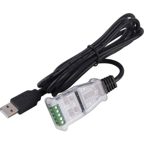 FTDI USB to RS422 RS485 Serial Adapter Converter 6Pin Terminal Block Communication Cable