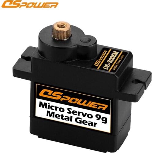 Hobbyhh DS-S006M 9g Metal Digital Servo is Suitable for RC Operation Angle of 90 Degrees