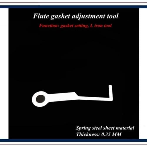 Wind instrument repair tool - Flute repair tools - Flute gasket heating setting adjustment tool