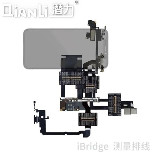 Qianli iBridge Test Cable for Phone XSMAX X 8P 8G 7P 7 6SP 6S 6P 6 Motherboard Fault Display Touch Tail Plug Rear Camera Repair