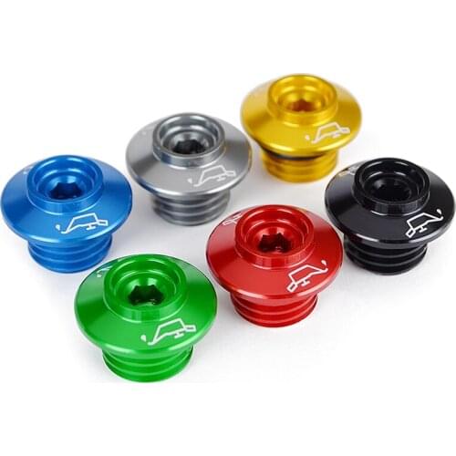 Motorcycle cnc Accessories Cover Engine tank oil Protective Screw For DUCATI MULTISTRADA 1200 10-17 X DIAVELS 16-19