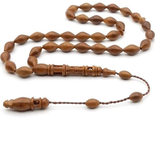 Muslim Prayer Beads Kaaba Minaret With Imam Barley Cut Kuka Rosary Ottoman System Tasseled
