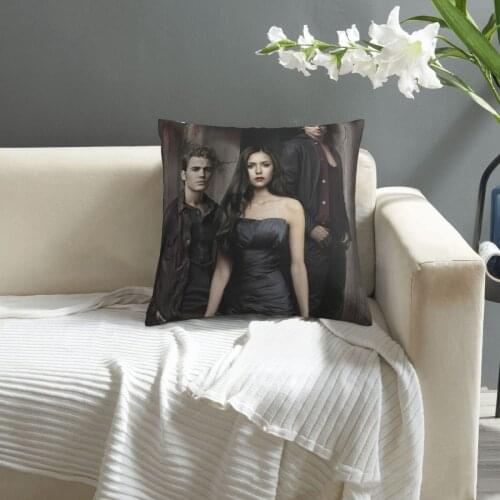 The Vampire Diaries pillowcase printed cushion cover sofa waist pillow pillow cover