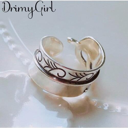 New Hot Sale Exaggerated Adjustable Size Leaf Rings For Women Men Girl Party Gifts Minimalist Jewelry 2021