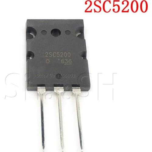 5PCS 2SC5200 TO-3PL SC5200 New Original