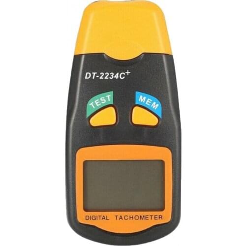 New DT-2234C+ Laser Tachometer Car Portable Non-Contact LCD Digital Display Laser Tachometer Speed Meter Car Gauges