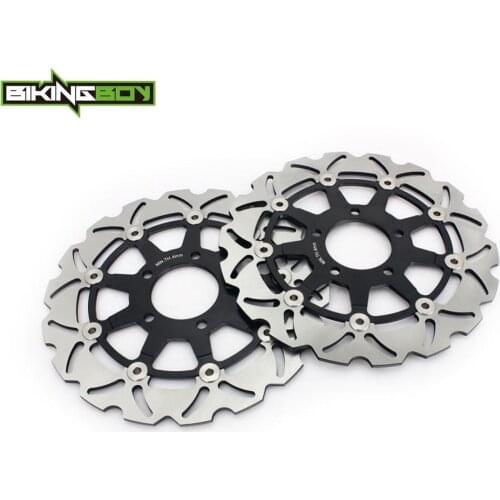BIKINGBOY Front Brake Disks Discs Rotors For Suzuki GSF 650 Bandit / S 05 06 SV 650 S 03-15 SV 650 03-10 07 GSX 600 750 F 04-06