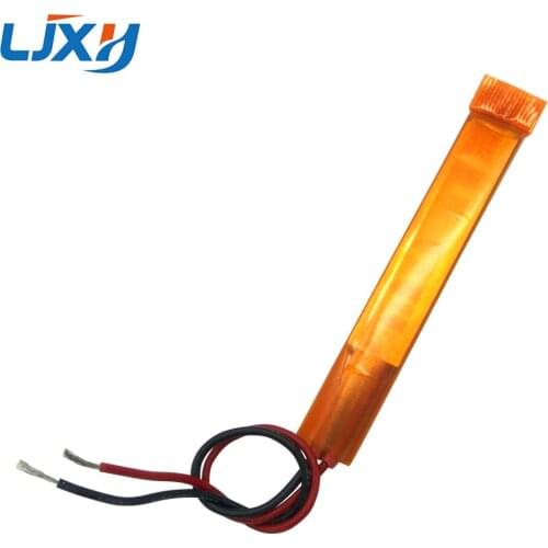 LJXH 2PCS 75x15x3.5mm AC24V/110 PTC Film Heating Element 80/120/220 Degrees Thermistor Ceramic Air Electric Heater Plate