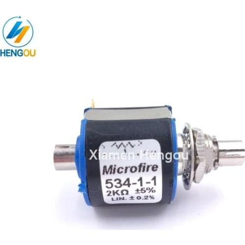 5 Pieces Free Shipping Heidelberg CD102 SM102 Potentiometer 2K 71.186.5321 MV.021.173 Offset Printing Machine Parts
