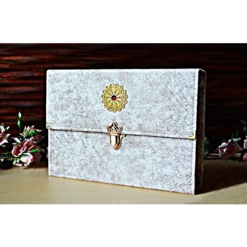 Hatim 30 Juz Lecterns Size (20x28 Cm) bag Cream Holy Mother 'S Day Special Religious Gift