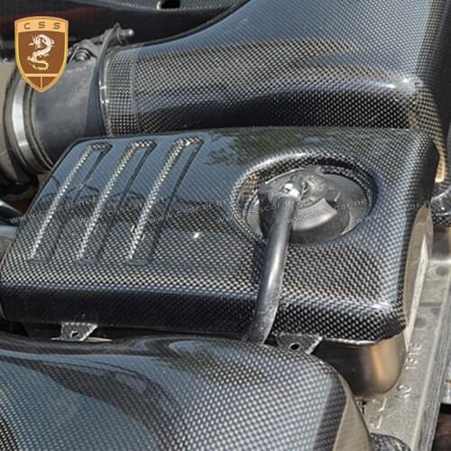 Real Carbon Fiber Replacement Engine Cover Fits For Ferrari F430 2004 - 2009 Carbon Fiber Modification Accessories Car Styling