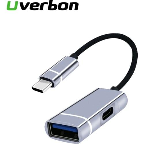 USB Type C To USB 3.0 Adapter USB C Male to USB 3.0 A Female OTG Adapter For MacBook Pro Samsung Huawei P30 Xiaomi Adapter
