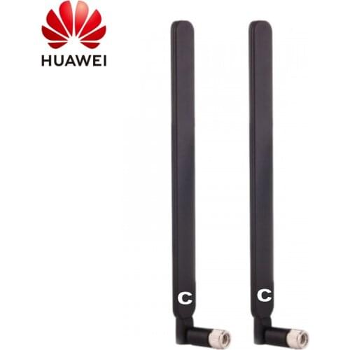 HUAWEI 4G LTE External Antenna type C 2 pcs Antenna for B525 B593 E5186 B880 B310 e5172 B315 B311 SMA (Router not included)