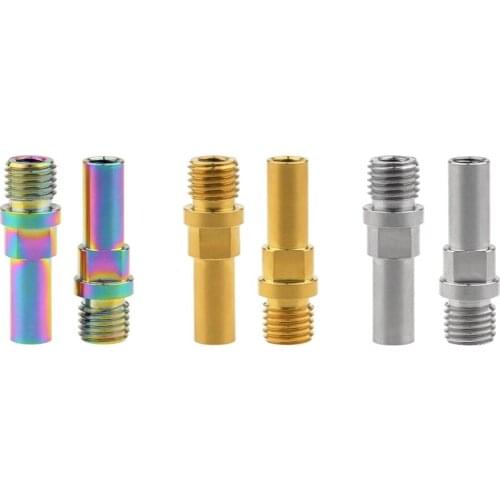 Xingxi 2PCS Ti Titanium Ultra-light M10 Pitch 1.25mm V-Brake Stub Boss Post Bolt for MTB Road Bike Bicycle Service Parts