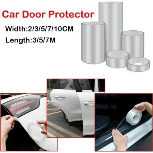 Car Door Protector 3M 5M 10M for Car Door Edge Guard Rear Bumper Protector Anti Collision Door Sill Scuff Plate Sticker Strip