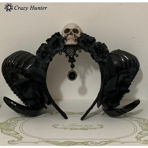 Girl Womens Horns Headwear for Costumes, Halloween and Cosplay #v03